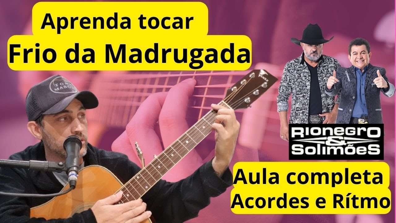 Como tocar FRIO DA MADRUGADA no Violão (Simplificada)
