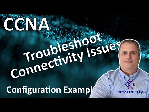Troubleshoot Connectivity Issues - Build a Small Network - Lab 17.7.7 - CCNA - KevTechify | vid 28