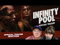 INFINITY POOL (Official Trailer) The Popcorn Junkies Reaction