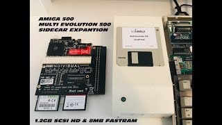 Amiga 500 Multi Evolution 500 Sidecar HD/RAM expantion Review
