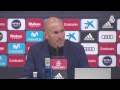Zinedine Zidane goodbye press conference.