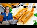 How To Make Soft Melt In Your Mouth Beef Tamales