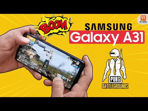 Samsung Galaxy A31: PUBG Gaming Test 🎮, Battery drain test🔋, Heating issue 🔥🔥