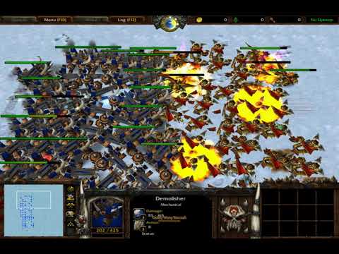 (Comment Request) 100 Demolisher vs 100 Glaive Thrower (Fully Upgrade) 1080p