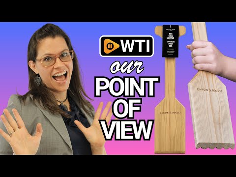CARON & DOUCET Natural Wood BBQ Grill Scraper – Western Red Cedar - WTI product video review