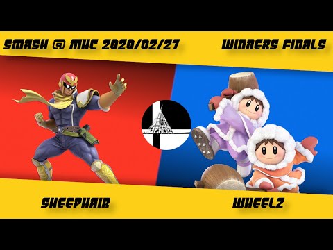 Sheephair (Captain Falcon) vs Wheelz (Ice Climbers) - Winners Finals - Smash at MHC Feb 27, 2020