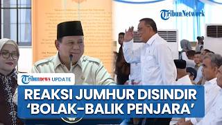 Menteri Jumhur Langsung Berdiri seusai Disentil Prabowo soal 'Bolak-balik Masuk Penjara'