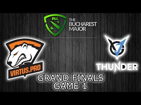 Virtus.Pro (VP) vs VGJ.Thunder (VGJ.T) - Game 1- Grand Final - PGL BUCHAREST MAJOR 2018 DOTA 2
