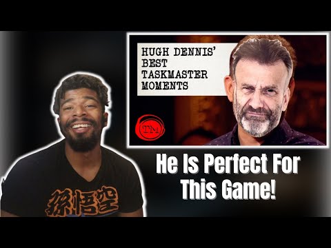 AMERICAN REACTS TO Hugh Dennis' Best Taskmaster Moments