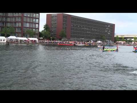 Drachenbootrennen Duisburg Innenhafen 2015