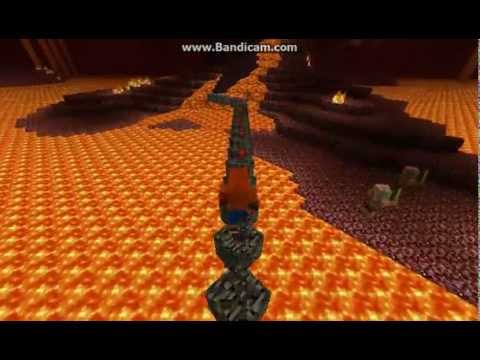 Crash Bandicoot : Minecraft World - Level 8: Hot lava