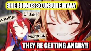 Gigi 𝑳𝑶𝑺𝑬𝑺 𝑰𝑻 Every Time Liz's British English Fails in FFXIV...