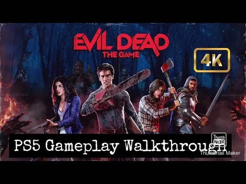 EVIL DEAD THE GAME Gameplay Walkthrough Part 2 FULL GAME [4k 60fps PS5]