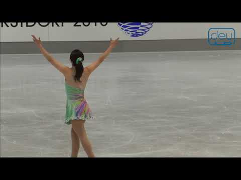 Michiko HAYASHI. Oberstdorf 2018. Silver Ladies III - Artistic. 17 place