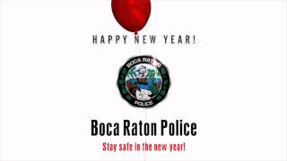 preview picture of video 'Happy New Year from Boca Raton Police'