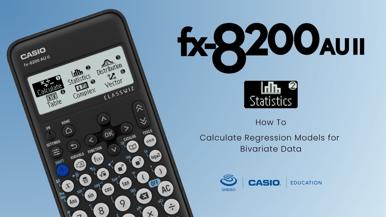 How to Calculate Regression Models for Bivariate Data