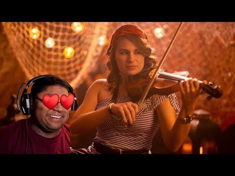 he's a pirate violin cover Taylor Davis Reaction