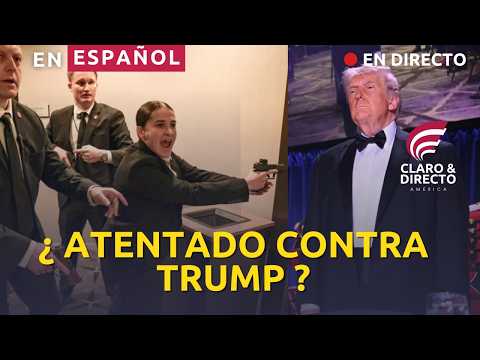 ÚLTIMA HORA: TIROTEO EN CENA DE CORRESPONSALES DE LA CASA BLANCA ¿ATENTADO CONTRA DONALD TRUMP?