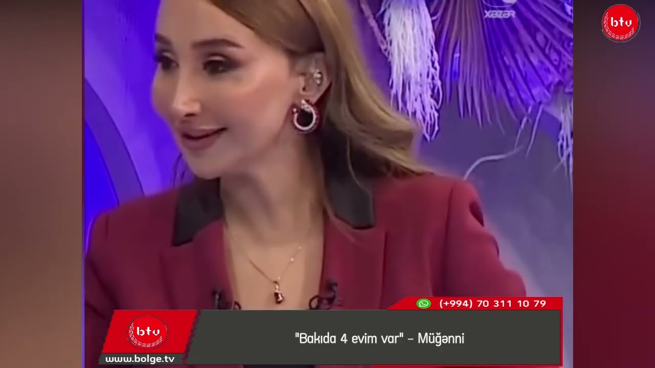 "Bakıda 4 evim var" - Müğənni