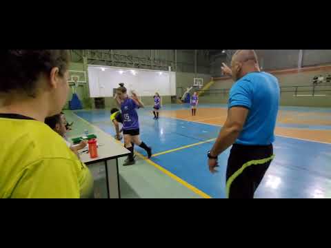 União Serrana 5 X 5 Pref. de Monte Sião - Torneio em Monte Sião - MG 19/10/2023 futsal feminino.