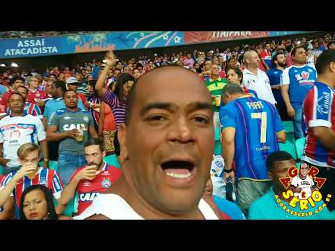 Repórter Favela na Arena Fonte Nova