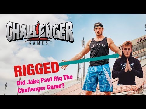 Exposing jake Paul for RIGGING the CHALLENGER GAMES.....