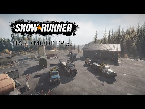 SnowRunner Hard Mode - Episode 53 - Goodbye Michigan!
