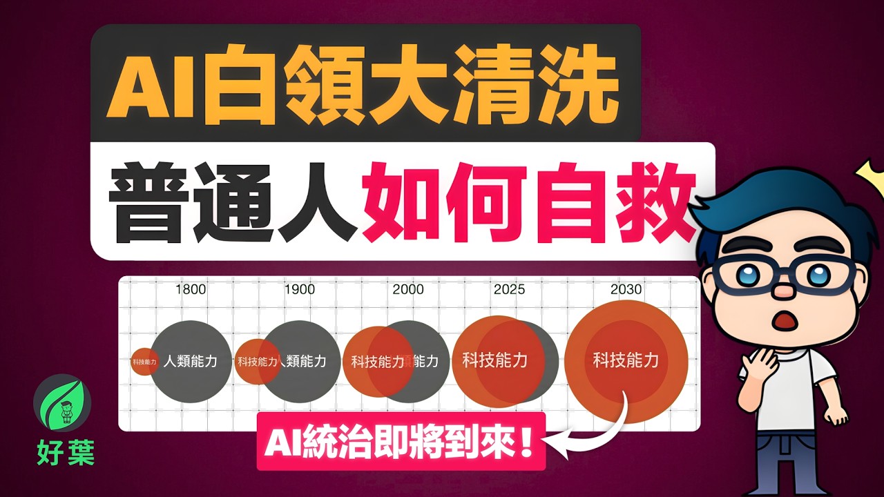 2026 AI白領大清洗來襲！AI Agent 正式進場，資本將拋棄人工，普通人該如何自救？