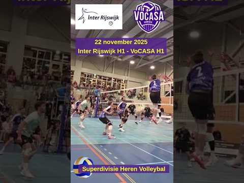 VoCASA H1 tegen  Inter Rijswijk H1, in Rijswijk 22 nov 2025