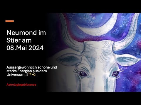 Neumond im Stier 🌙♉️ "Nutze jetzt die positiven Energien für dich!" #astrologie #neumond #stier