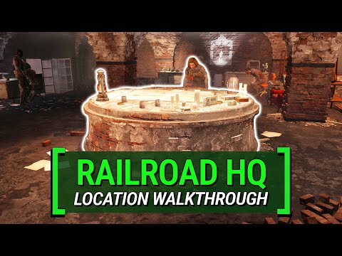 Railroad HQ – What You Missed | Fallout 4: Location Walkthrough