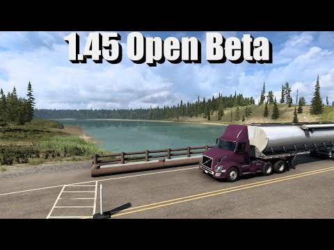 DAS ist neu in der 1.45! Americantrucksimulator 1.45 open Beta / Deutsch