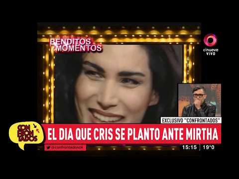 ¿Una entrevista incómoda? el día que Mirtha Legrand abordó a Cris Miró