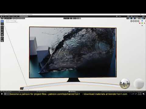 blender 2.8 daily tip   using video textures in blender