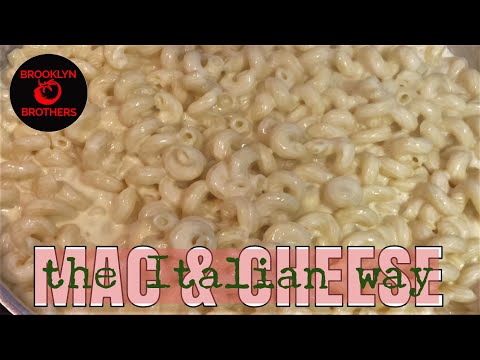 How to Make Mac & Cheese the Italian Way – Macaroni & Cheese Recipe