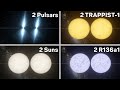 Collision Of Two Identical Stars Collision Animation Universe Sandbox