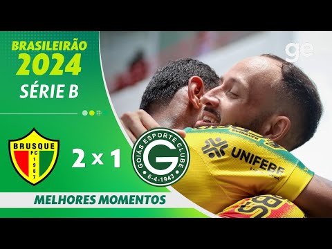Gols e lances de Brusque x Guarani