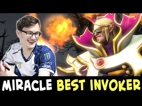 Miracle BEST Invoker and Shadow Fiend — road to TOP-1 Rank