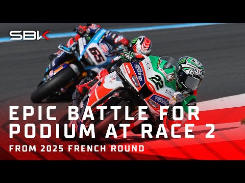 REA 🆚 LOWES: INSANE PODIUM FIGHT🔥 ⚔️ | 2025 #FrenchWorldSBK 🇫🇷