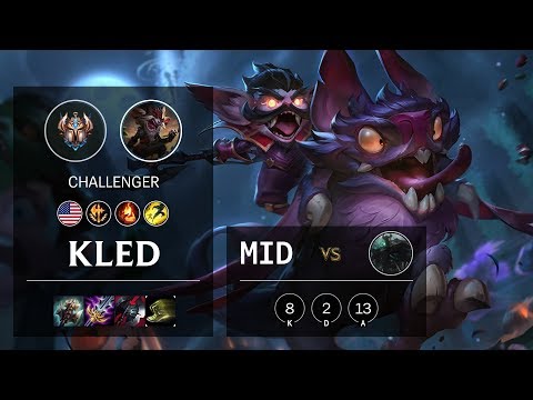 Kled Mid vs Mordekaiser - NA Challenger Patch 10.11