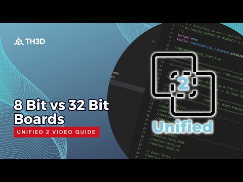 Unified 2 Firmware - 8 Bit vs 32 Bit Board Flashing