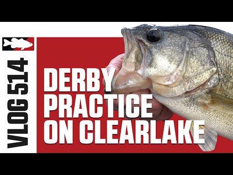 MLF Pro Jared Lintner & Corey Prefishing for ABA Tournament on Clearlake Part 1 - TW VLOG #514