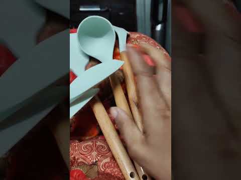 6 PIS SILICONE KITCHEN SPATULA (BLACK)