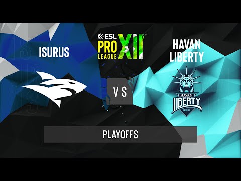 CS:GO - Havan Liberty vs. Isurus [Inferno] Map 2 - ESL Pro League Season 12 - Playoffs - SA
