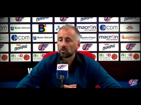 [Playoff '14-'15, G2 Novipiù - Angelico] Le parole di Fabio Corbani