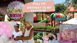MY DAUGHTER’S 10th BIRTHDAY | SOUTH AFRICAN YOUTUBER | EAST LONDON | PINECREEK