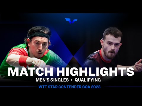 Bence Majoros vs Samuel Walker | MS Qual | WTT Star Contender Goa 2023