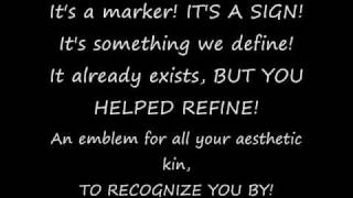 I Set My Friends On Fire-Things That Rhyme With Orange lyric