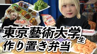 美大生が作る10日分作り置き弁当【のえのん】