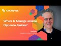 Where Is Manage Jenkins Option In Jenkins